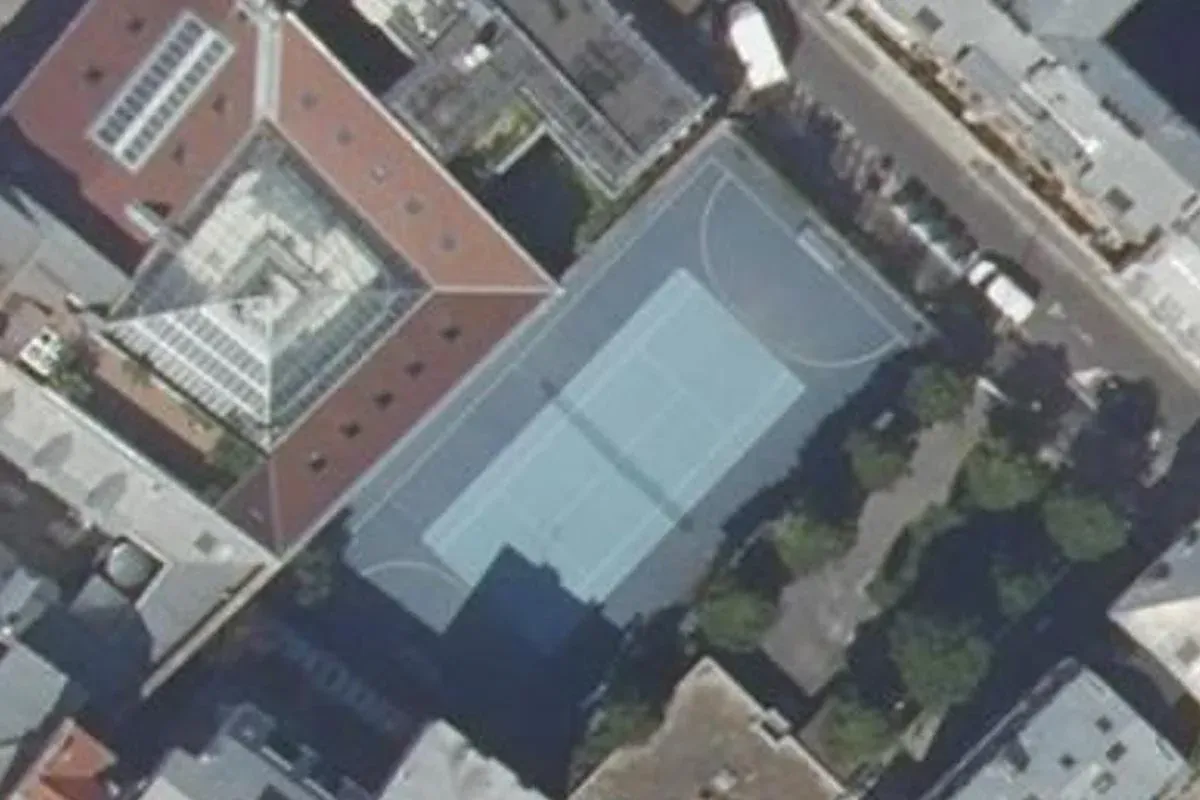 Vue aérienne du site Thiéré et de ses abords