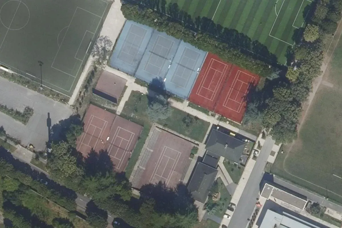 Vue aérienne du site Bobigny et de ses abords